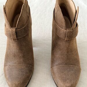 Brown Suede Ankle Boots